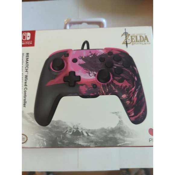Zelda PDP Rematch Calamity Ganon Wired Controller for Nintendo Switch -Brand NEW - Picture 1 of 8